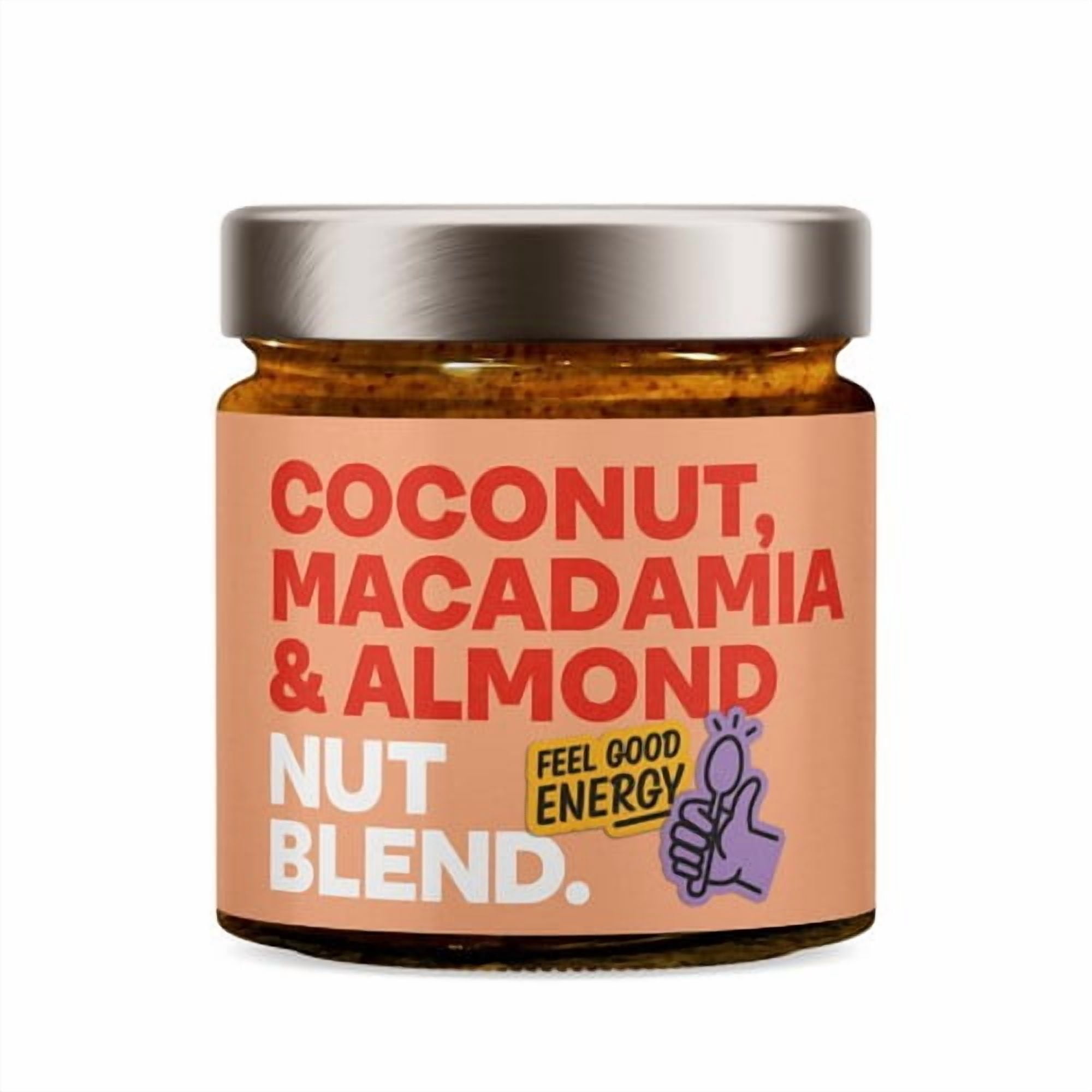 Nut Blend Coconut, Macadamia & Almond Butter 200g, British Import (Pack of 3)