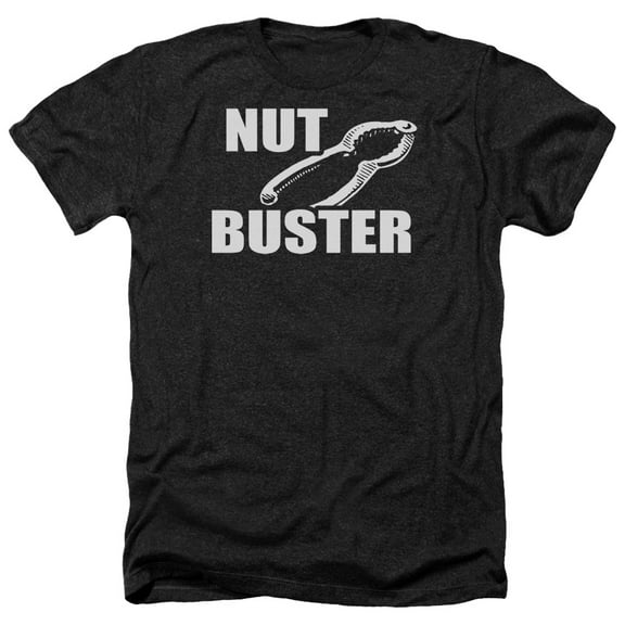 - Nut Bust - Heather Short Sleeve Shirt - Large