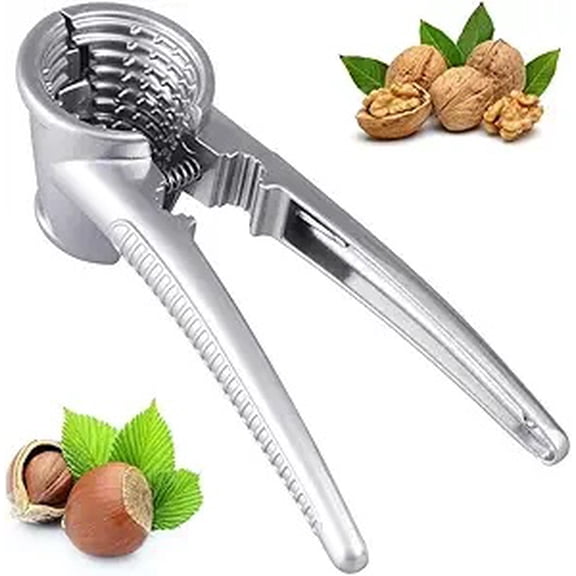 Nut Cracker Nutcracker for Walnuts, Nut Crackers for All Nuts, Nut Cracker Kitchen Tool, Funnel Walnut Pliers, Sturdy Nut Cracker Opener Walnuts Pecan Nut, Hazelnuts, Brazil Nuts or Other Nuts