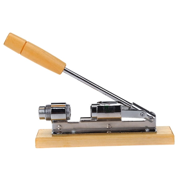 Nut Cracker Shell Opener Kitchen Accessory Wooden Base Stable Multipurpose Tool for Snack Lovers