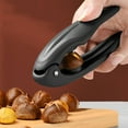thumbnail image 1 of Nut Cracker, Walnut Opener, Chestnut Shell Cutting Tool, Stainless Steel Blade, Ergonomic Grip, Kitchen Gadget, 1 Count, 1 of 7