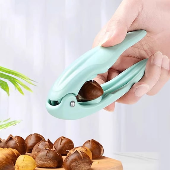 Nut Cracker, Walnut Opener, Chestnut Shell Cutting Tool, Stainless Steel Blade, Ergonomic Grip, Kitchen Gadget, 1 Count