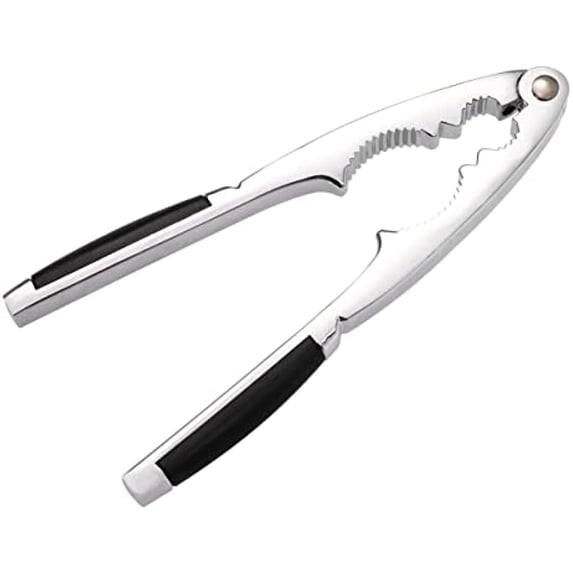 Nut Crackers Heavy Duty Shell Nutcracker Walnut Plier with Non-Slip Handle,Seafood Cracker Nuts Opener Tool for Hazelnuts/Pecans/Peanuts/Pistachio