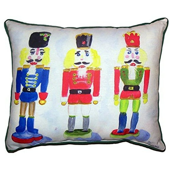 Nut Crackers Large Indoor/Outdoor Pillow 16x20