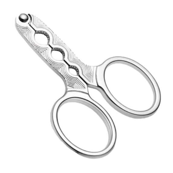 Nut Crackers Nuts Pistachio Sheller Opener Kitchen Tools Stainless Steel Nutcracker Multi-Function Walnut Pine Sheller Opener Specialty Gadgets (8x6cm)