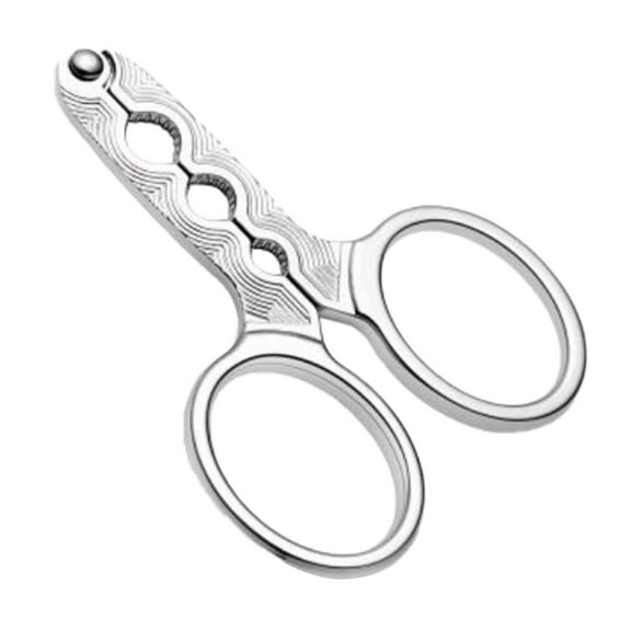 Nut Crackers Nuts Pistachio Sheller Opener Kitchen Tools Stainless Steel Nutcracker Multi-Function Walnut Pine Sheller Opener Specialty Gadgets (8x6cm)