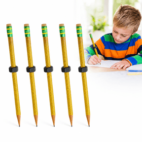 Nut Decompression Pen Threaded Fidget Pen with Rotating Nut Twist Toy Smooth Writing Gel Ink Pen for ADHD Autism Anxiety Relief