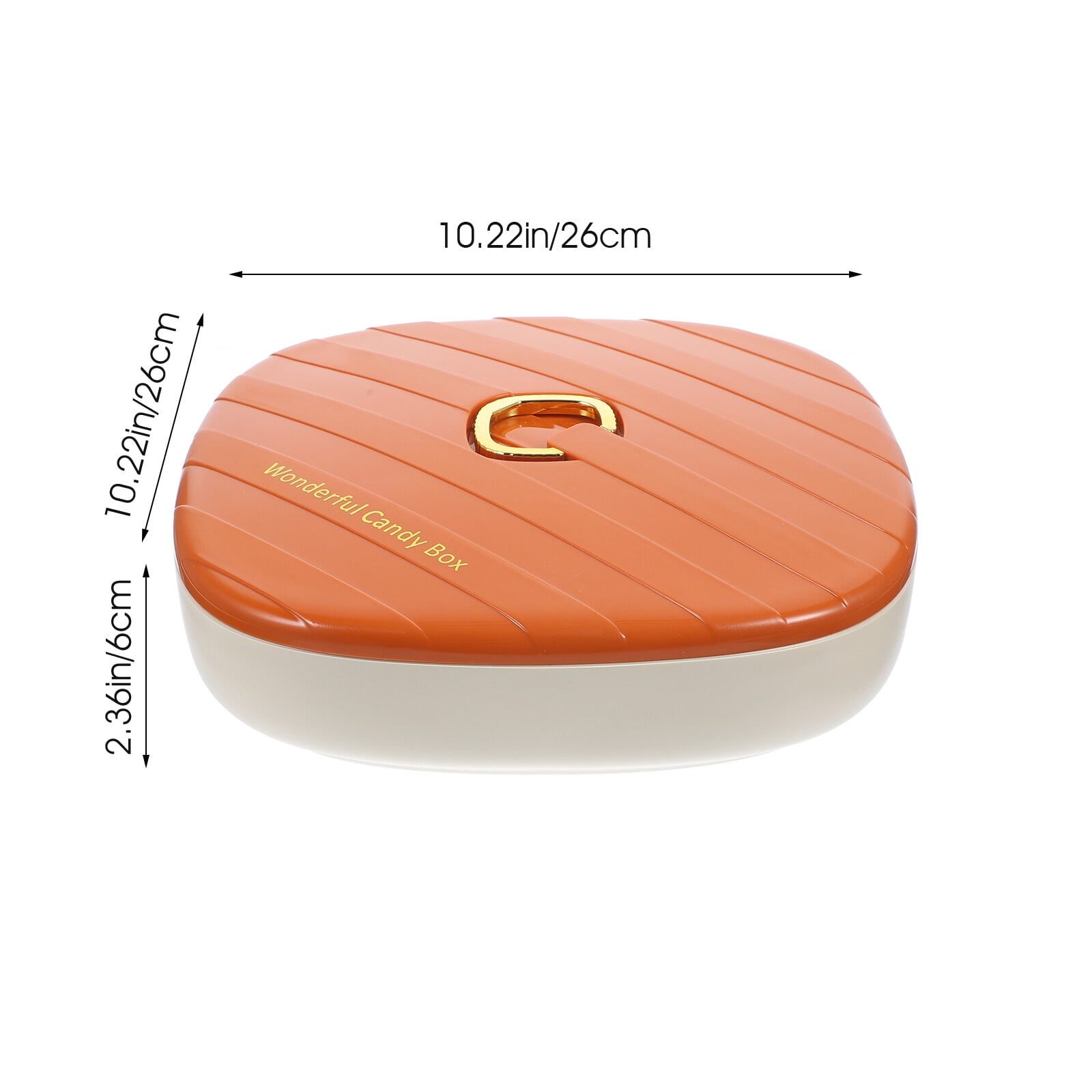 Nut Dish Separated Grids Sitting Room Food Tray Dried Fruit Storage