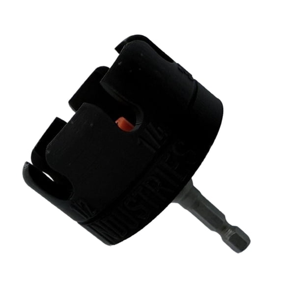 Nut Drill Bit Socket Wrench Power Nut Driver with Durable Metal Material for 1/4 3/8 1/2 Inch Threaded Rods