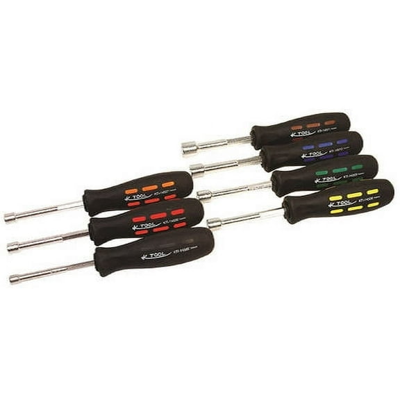Nut Driver Set, Metric, 7-Piece