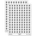 thumbnail image 1 of Nut Free 200+ Round Stickers - White - Gloss Finish - 0.50" Size, 1 of 3