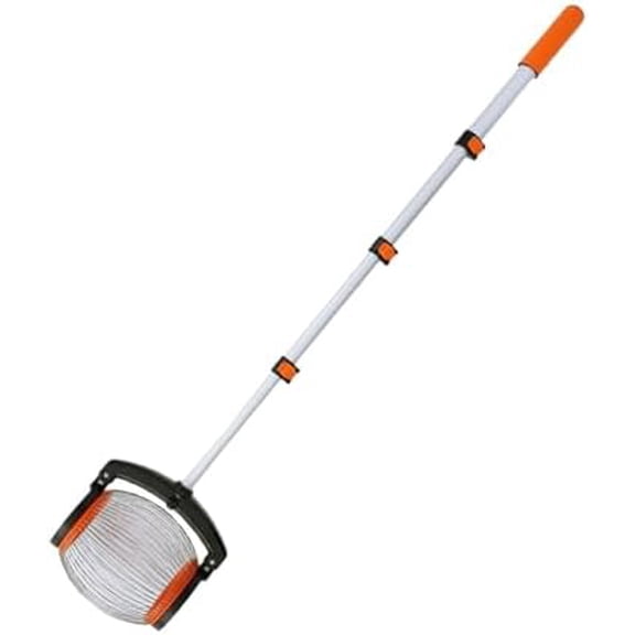 Nut Gatherer, Acorn Picker, Pecan Picker with Telescopic Pole for Garden Fruit, Nut Collector Tool, Easily Gathers Nuts and Fruits, Pecan Chestnut Walnut, Apply to Orchard