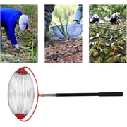 Nut Gatherer, Nut Picker Rolling Acorn Picker Upper,Garden Nut Gatherer Nut Pickers Tool  Adjustable Lightweight Outdoor Manual Tools,Collect Walnuts,Acorns,Hickory Nuts,