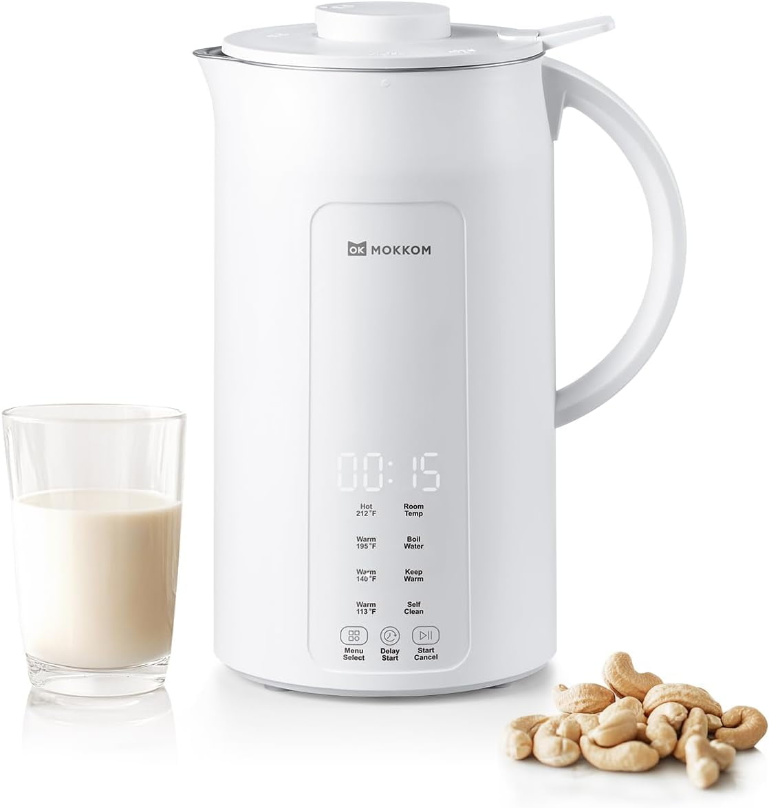 Nut Milk Maker, 42oz Automatic Almond Milk Machine for Homemade Plant ...