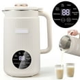 thumbnail image 1 of Nut Milk Maker with Timer, 40 oz 12-Hour Keep-Warm & One-Button Cleaning, for Almond/Oat/Soy Milk & Juices, 304 Stainless Steel Liner, 1 of 8