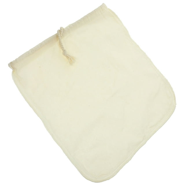 Nut Milk Strainer Bag Wine Filter Bag Cotton Fabric Strainer Bag Reusable Strainer Bag