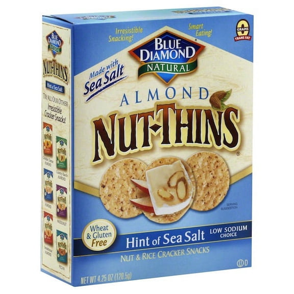 Nut & Rice Crackers Snacks (Pack of 4)