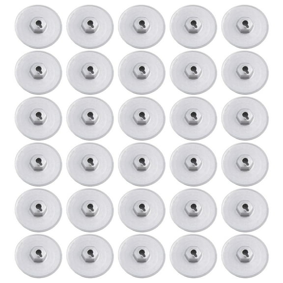 Nut Sheet Heat Protection 3cm/1.18" Direct Replacement Metal Nuts Silver Direct Replacement Drive Shaft Cover Case