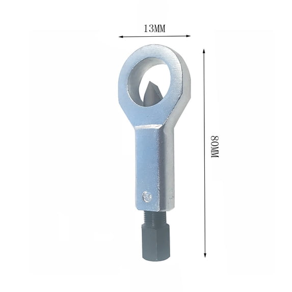 Nut Splitter Tool, Gaqring Heavy-Duty Manual Pressure Nut Remover Extractor, Rusted Jammed Bolt Breaker Set for 9-12mm 16-22mm 22-27mm Nuts, Silver