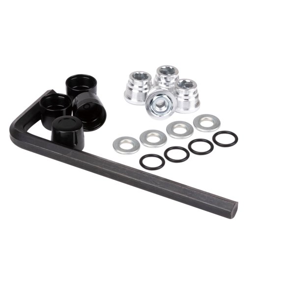 Nut Wheel for Center Cap for 1/10 Crawler Car Upgrade Wheel Lock Nuts with Wrench Tool Accessories