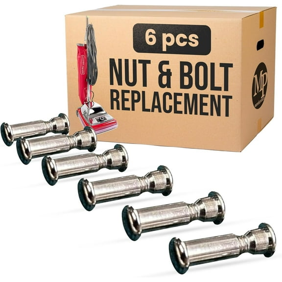 Nut and Bolt Replacement for Sanitaire Round Handle Uprights (6PK) 53198-1