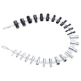 thumbnail image 1 of Nut and Bolt Thread Checker 26 Male/Female Thread Gauges (14 SAE/Inch & 12 Metric) Nut and Bolt Thread Size Checker, 1 of 8