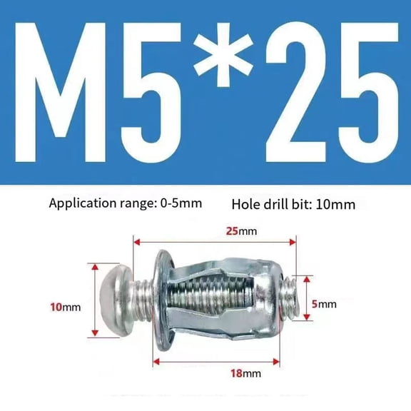 Nut expansion lantern type expansion license plate fixing nut pull rivet nut