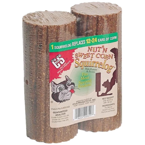 Nut'n Sweet Corn Squirrelog Refill