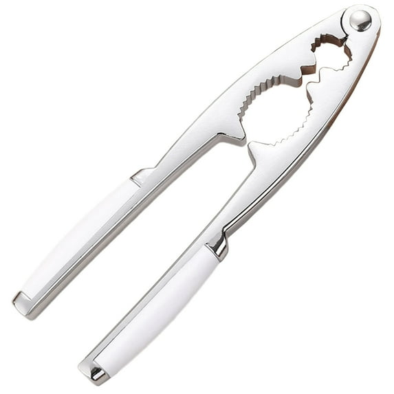 NutCracker Walnut Cracker Heavy Duty Shell Cracker Seafood Pecan Walnut Opener Tool with Non-Slip Handle