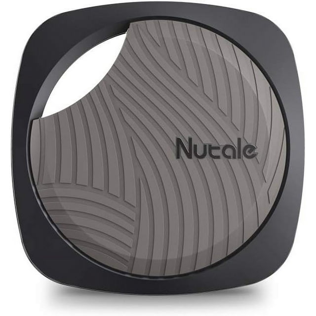 Nutale Focus Key Finder Smart Tracker Anti-Lost Alarm Item Locator Wireless for Key Phone Wallet Pet Bluetooth Tracking Device with Replaceable Battery Black 1Pcs