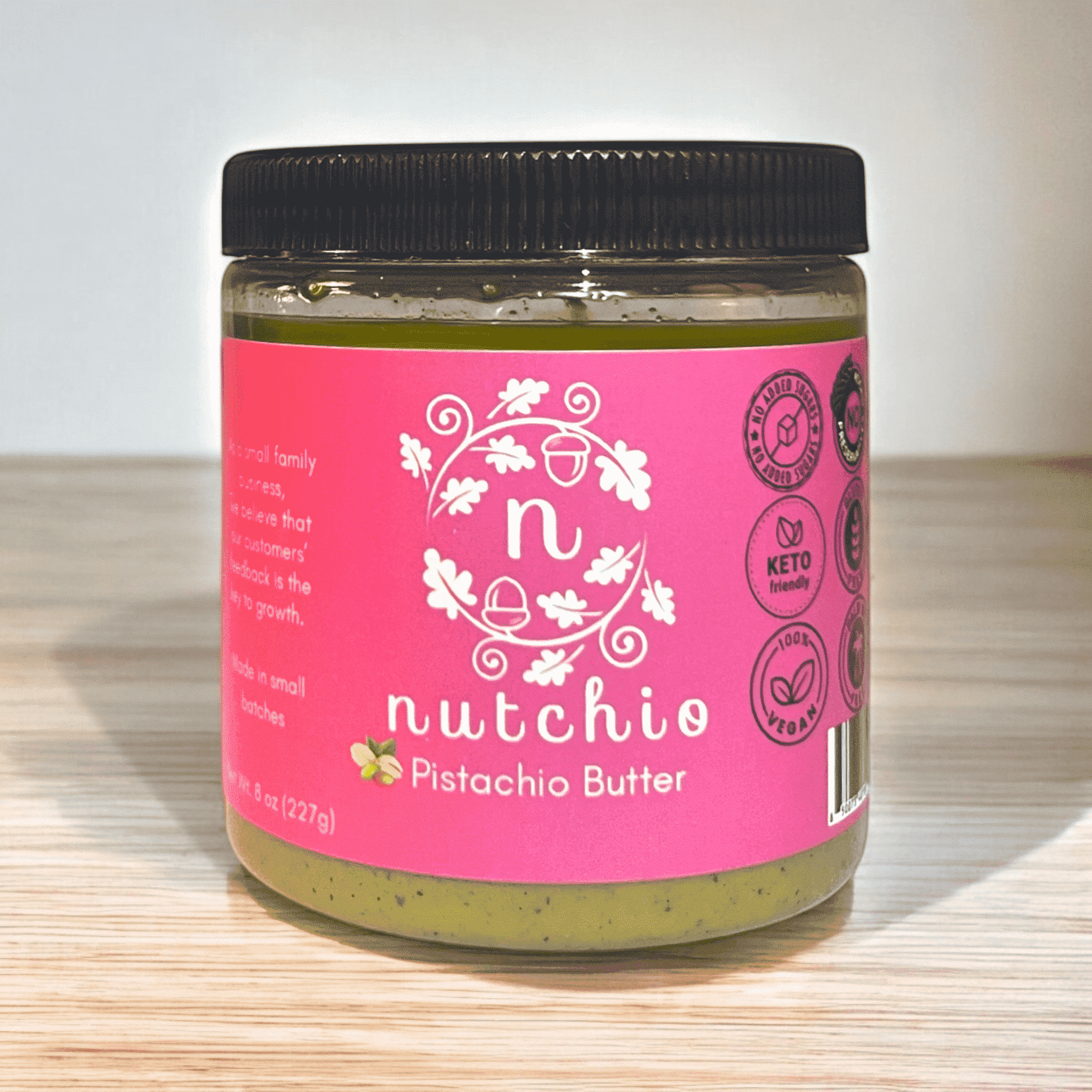 Nutchio Pistachio Butter, 8 oz