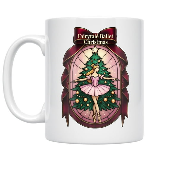 Nutcracker Ballet Design - Dancer - 11 oz Ceramic Coffee Mug