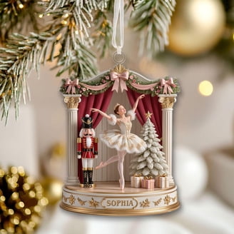 Clara And Nutcracker Ornament