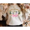 thumbnail image 1 of Nutcracker Ballet Christmas Sweatshirt | Elegant Holiday Graphic Crewneck, 1 of 7