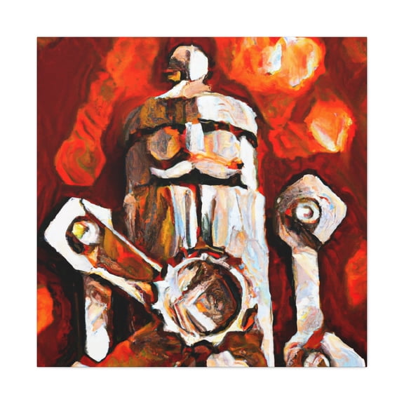 Nutcracker Ballet Mosaic - Canvas