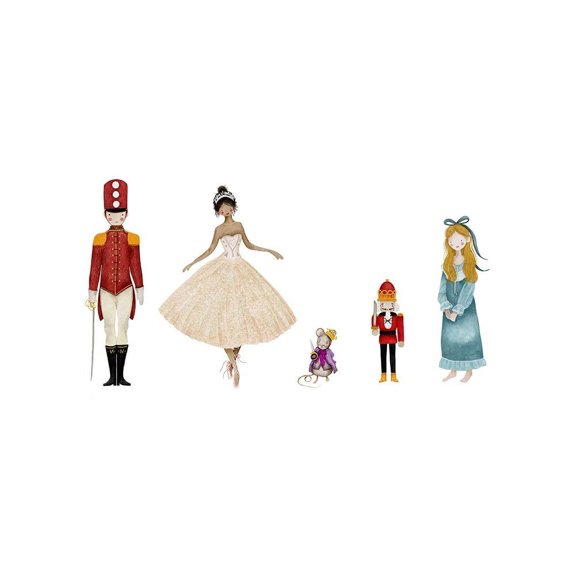 Nutcracker Cast by Leah Straatsma (36 x 24)