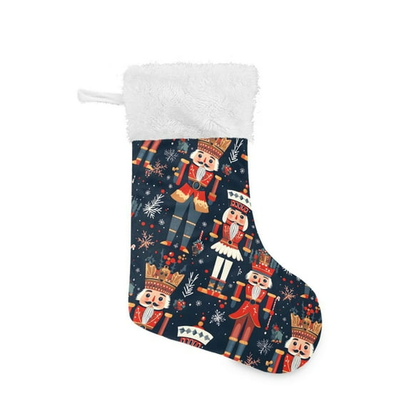 Nutcracker Christmas Christmas Stockings 17.71" Christmas Tree Decoration Fireplace Party Decoration
