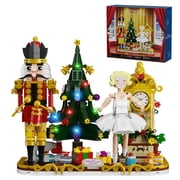Nutcracker Christmas Decor Building Kits Nutcracker Soldier and Girl Building Sets Gift Ideas Toys for Kids
