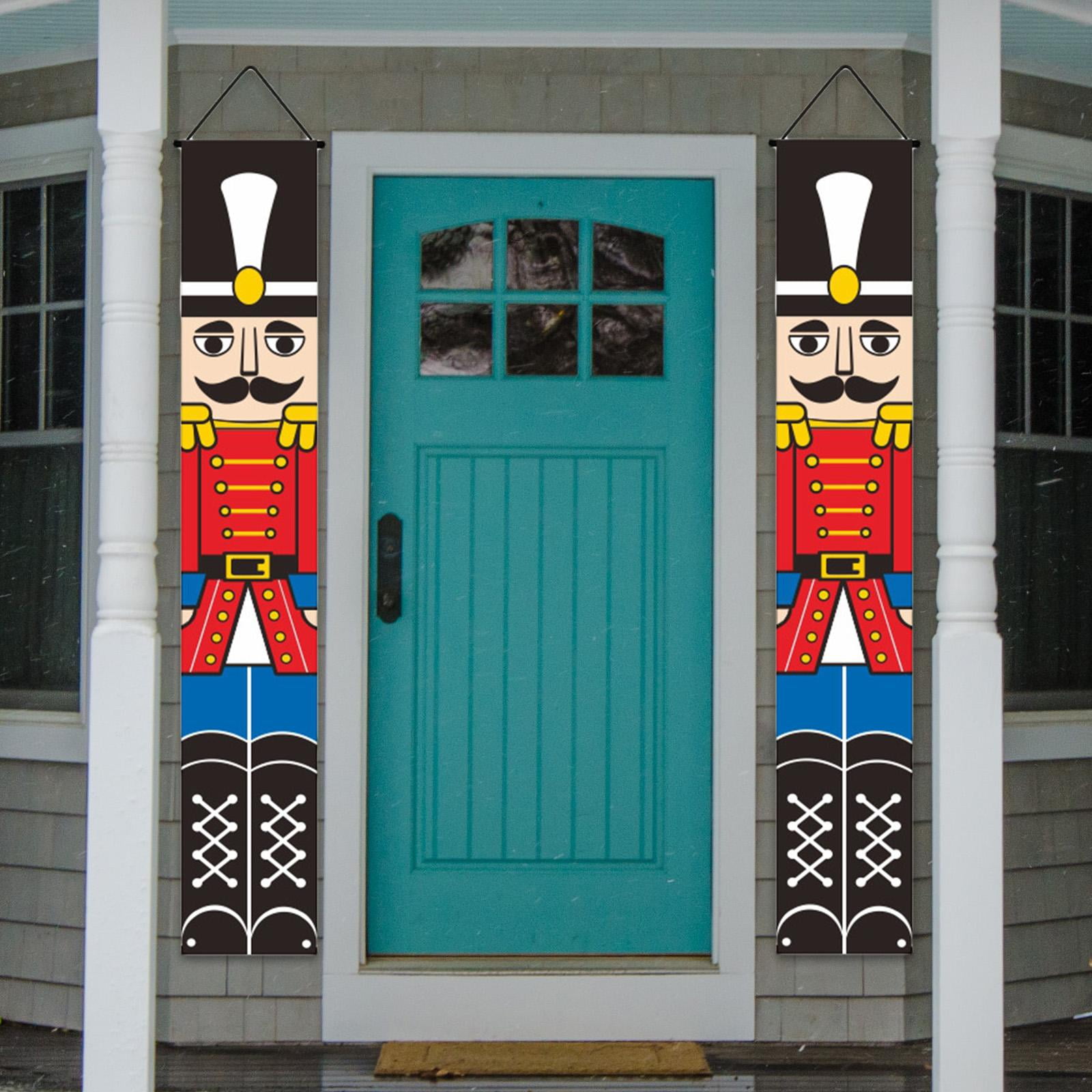 Nutcracker Christmas Decoration Outdoor Xmas Decor Porch Signs