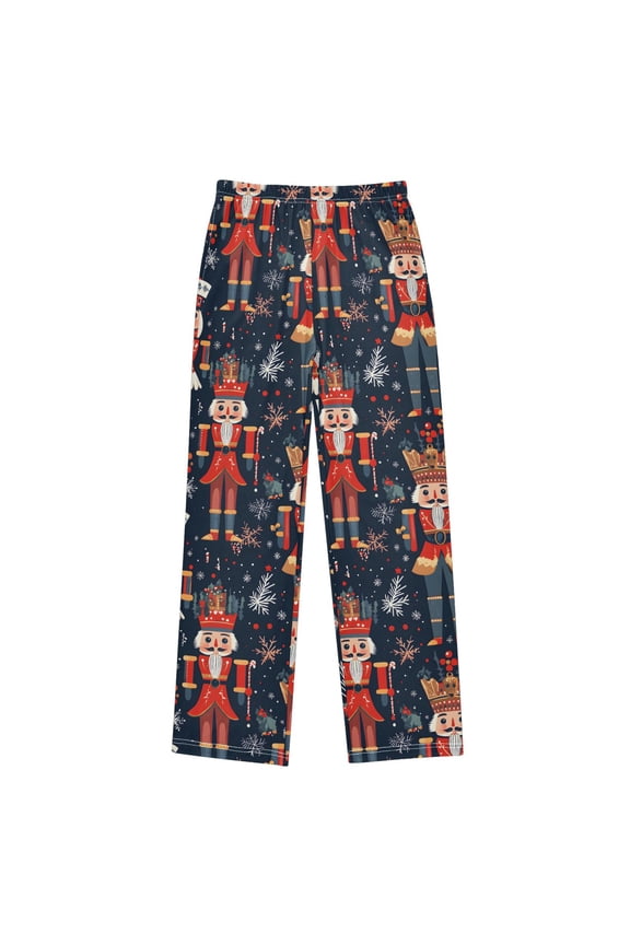 Nutcracker Christmas Pajama Pants Soft and Lightweight Elastic Waistband Pajama Pants
