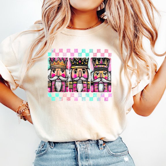 Nutcracker Christmas Shirt Festive Holiday Tshirt Cute Party Tshirt Ballet Nutcracker Grap