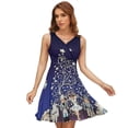 thumbnail image 1 of Nutcracker Christmas Special Sleeveless Dress Women Summer Evening Dresses Ladies Sundress, 1 of 7
