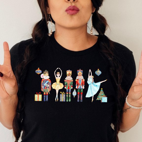 Nutcracker Christmas shirtNutcracker Ballet shirtChristmas shirt womenNutcracker Xmas teeC
