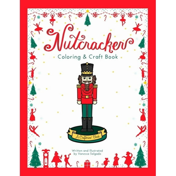 Nutcracker Coloring & Craft Book