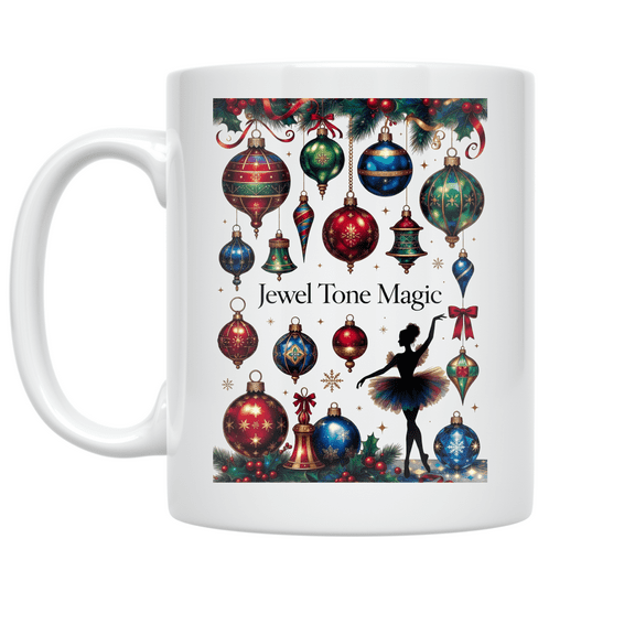 Nutcracker Core Celebration - Holiday Enthusiast - 11 oz Ceramic Coffee Mug