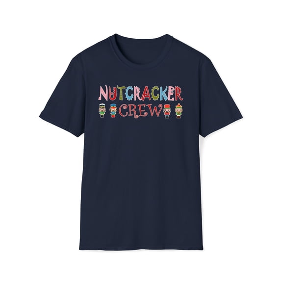 Nutcracker Crew, Gildan Unisex Softstyle Shirt, Soldier Graphic Tee, S-3XL
