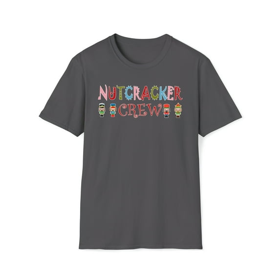 Nutcracker Crew, Gildan Unisex Softstyle Shirt, Soldier Graphic Tee, S-3XL