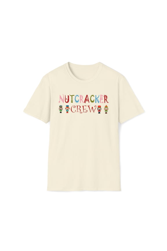 Nutcracker Crew, Gildan Unisex Softstyle T-Shirt, Graphic Tee, S-3XL