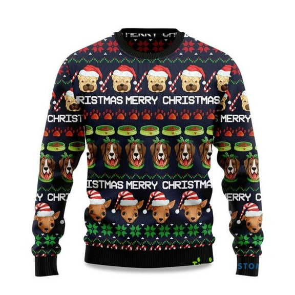 Nutcracker Cute Christmas All Over Print 3D Christmas Sweater, Funny Xmas Sweater, Sweater Xmas