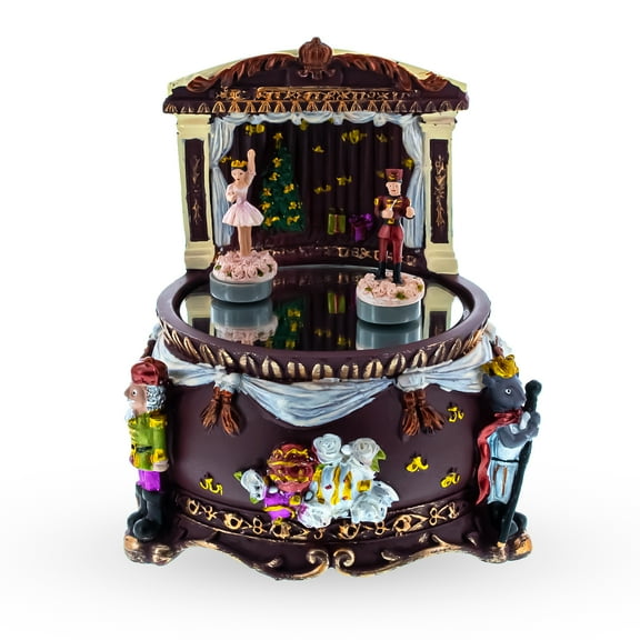 Nutcracker Dance with Ballerina Wind-Up Musical Figurine